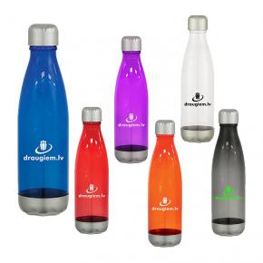 Cola shaped plastic water bottle