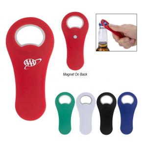 Bottle opener with magnets