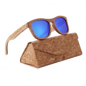 Bamboo frame sunglasses