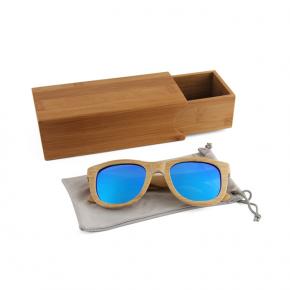 Bamboo frame sunglasses
