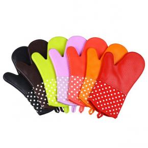 Silicone kitchen oven gloves